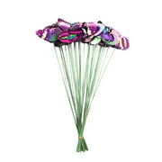 XMMSWDLA Wall Hanging Decor 50 Pieces Butterfly Decorative Pile Waterproof Garden Butterfly Ornaments for Indoor/Outdoor Christmas Yard Decorpurple Home Wall Decor